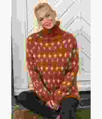 Prudie oversized strikkegenser - Viking 2331-05