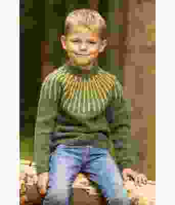 Grønn Aldis genser - Viking 2332-02B