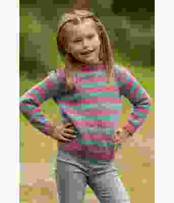 Aud genser stripete barnegenser - Viking 2332-03