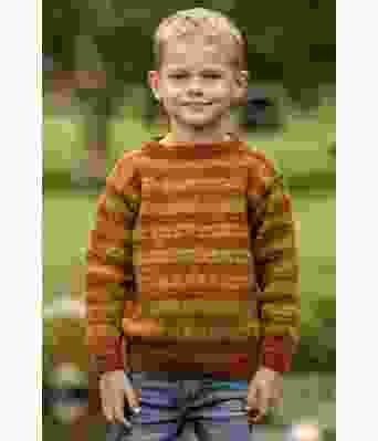 Rustfarget Narve genser - Viking 2332-05B