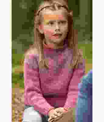 Rosa Gunilla genser - Viking 2332-11A