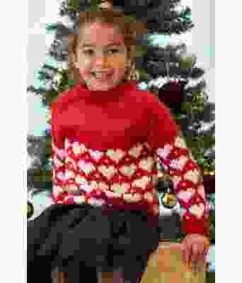 Snøhjerte genser - Viking-2334-20