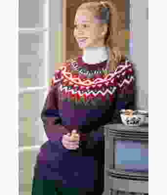 Kraft genser - lilla - Viking 2334-3C