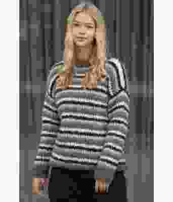 Thi stripete strikkegenser - Viking 2335-3