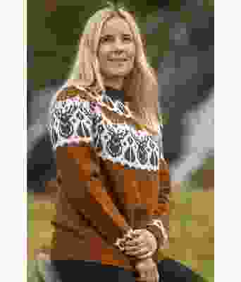 Hjorte genser kobber - Viking 2336-8A