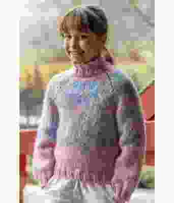 Snoi genser, lys rosa - Viking 2410-1C