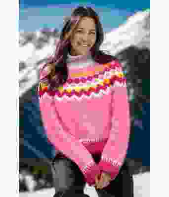 Rosa Grethe genser - Viking 2415-10-361A