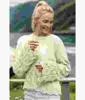 Naturhvit Eukalyptusgenser - Viking 2418-6-402