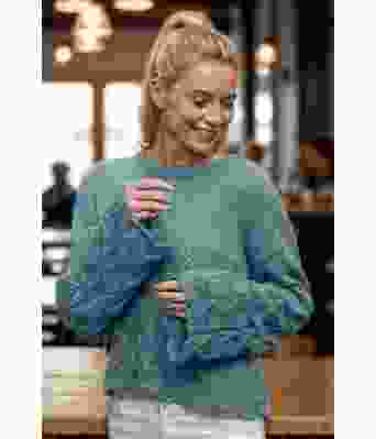 Petrolfarget Eukalyptusgenser - Viking 2418-6-428