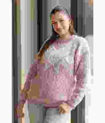 Paris genser lyserosa - Viking 2420-1B