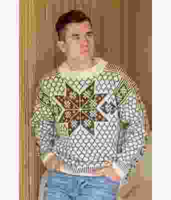 Naturhvit Paris genser - Viking 2420-1D