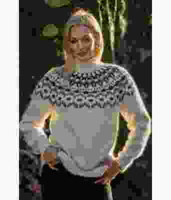 White Mustang genser - Viking-2426-3B