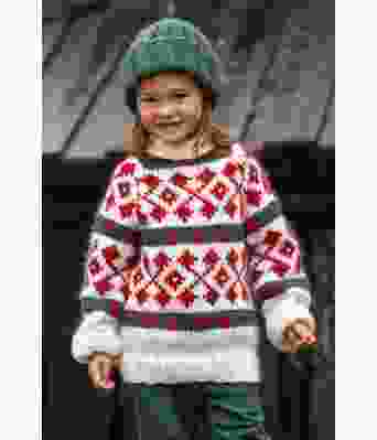 Ocean Eyes julegenser til barn - Viking 2431-1