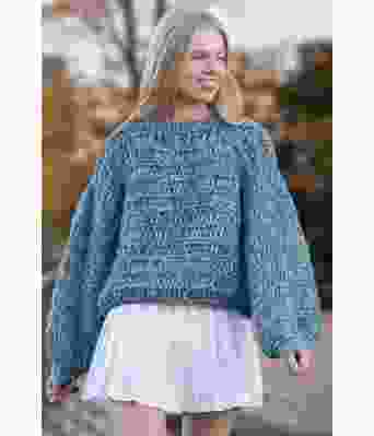 Blå Bari genser - Viking 2237-1-326-320