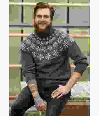 Snøfnugg genser fra Viking 1824-10b