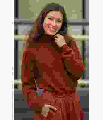 Tegl genser fra Viking 1824-2 Rust