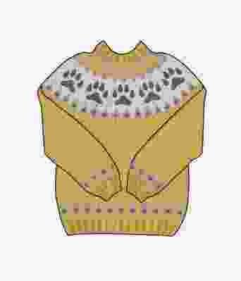 Villmarksgenseren / The wilderness sweater garnpakke i Hobbygarn - E