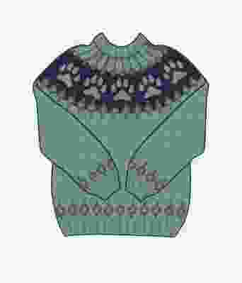 Villmarksgenseren / The wilderness sweater garnpakke i Hobbygarn - U