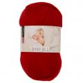 Viking garn - Baby Ull 355 - Julerød