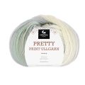 Gjestal garn - Pretty print ullgarn 510 Mintfarget
